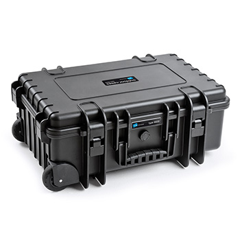 B&W International kofer za alat outdoor sa sunđerastim pregradama, crni 6600/B/RPD-4