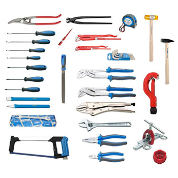 Set UNIOR vodoinstalaterskog alata od 49 delova u B&W torbi za alat CARRY 900/49C Set UNIOR vodoinstalaterskog alata od 49 delova u B&W torbi za alat CARRY 900/49C