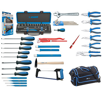 Set UNIOR alata od 68 delova u B&W torbi za alat WORK 900/68W Set UNIOR alata od 68 delova u B&W torbi za alat WORK 900/68W