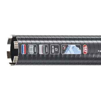 Carat dijamantska krunasta burgija za suvo bušenje Ø82x300x5/4 Carat dijamantska krunasta burgija za suvo bušenje Ø82x300x5/4