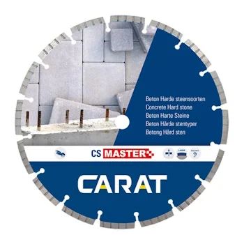 Carat dijamantska rezna ploča za beton i tvrdi kamen CS Master Ø230x22.23mm hCSM2303000 Carat dijamantska rezna ploča za beton i tvrdi kamen CS Master Ø230x22.23mm hCSM2303000
