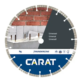 Carat dijamantska rezna ploča Universal Thunderline Premium Ø150x22.23mm hCEB15090TT
