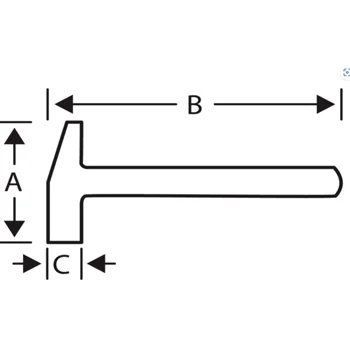 Bahco bravarski čekić sa fibreglas drškom 481F-1000-1