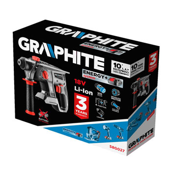 Graphite aku čekić-bušilica (SDS+) 58G027 Graphite aku čekić-bušilica (SDS+) 58G027