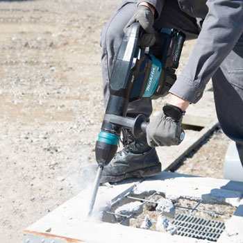 Makita akumulatorski čekić za rušenje HM001GM201 Makita akumulatorski čekić za rušenje HM001GM201