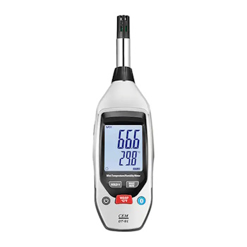 Cem digitalni merač vlažnosti i temperature DT-91 Cem digitalni merač vlažnosti i temperature DT-91