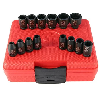 Chicago Pneumatic set udarnih nasadnih ključeva 1/4 Chicago Pneumatic set udarnih nasadnih ključeva 1/4