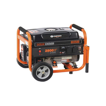 Daewoo benzinski generator 2500W, 208CC, električni start GD3500E