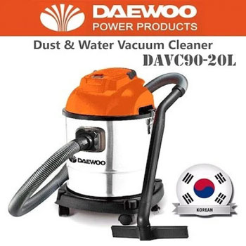 Daewoo usisivač za suvo i mokro čišćenje 20 L,1250W DAVC90-20L-2