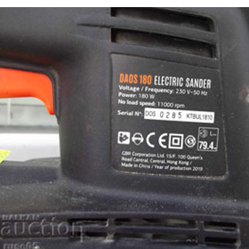 Daewoo vibraciona brusilica 90х187 180W DAOS180-1