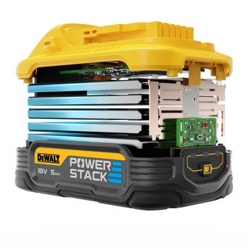 DeWalt powerstack baterija 5Ah 18V DCBP518-4