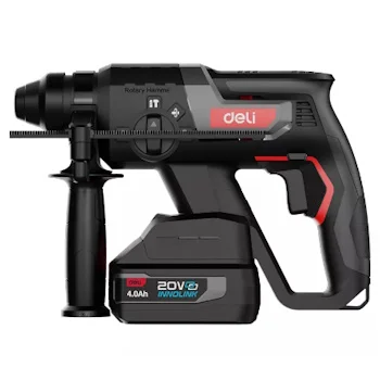 Deli aku udarna bušilica SDS+ 20V 4Ah Supreme EDE-DC20-2D4 Deli aku udarna bušilica SDS+ 20V 4Ah Supreme EDE-DC20-2D4