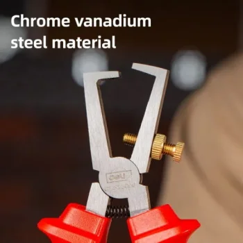 Deli klešta za skidanje izolacije 160mm EDL515006-1