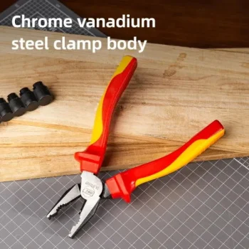 Deli kombinovana klešta VDE 180mm EDL512007-1