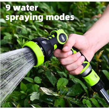 Deli pištolj za prskanje sa 9 režima TPR Green line 3/4 Deli pištolj za prskanje sa 9 režima TPR Green line 3/4