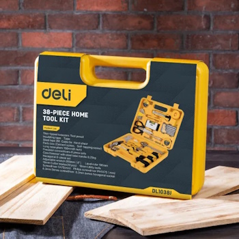 Deli set ručnog alata u koferu 38 delova EDL1038J Deli set ručnog alata u koferu 38 delova EDL1038J