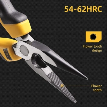 Deli špicasta klešta prava 200mm EDL2108 Deli špicasta klešta prava 200mm EDL2108