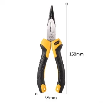 Deli špicasta klešta prava 180mm EDL2108 Deli špicasta klešta prava 180mm EDL2108