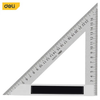 Deli trougaoni lenjir inox 200x280mm EDL303200 Deli trougaoni lenjir inox 200x280mm EDL303200