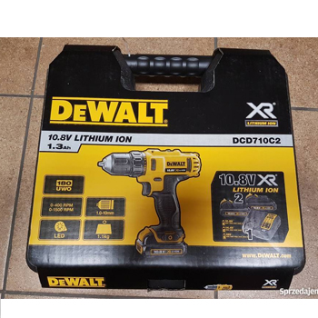 DeWalt akumulatorska bušilica odvijač 10,8V Li-Ion 2 Ah DCD710D2-4