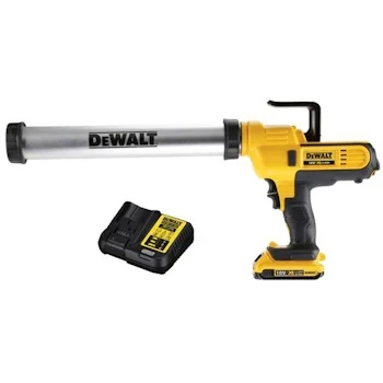 DeWalt aku pištolj za silikon 18V XR 600ML 1 x 2.0Ah DCE580D1 DeWalt aku pištolj za silikon 18V XR 600ML 1 x 2.0Ah DCE580D1