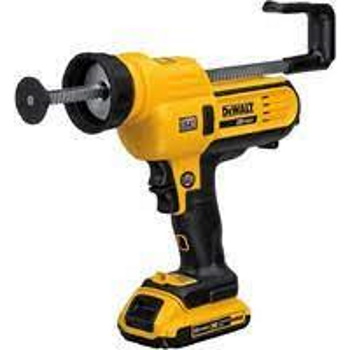 DeWalt aku pištolj za silikon 18V XR 600ML 1 x 2.0Ah DCE580D1-2