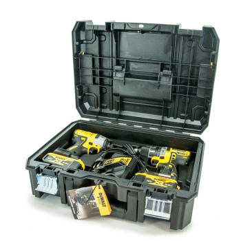 DeWalt set akumulatorskih bušilica DCK268P2T (DCD791 + DCF887 + 2 x baterija 18V/5Ah + punjač + kofer)-3