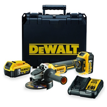 DeWalt akumulatorska ugaona brusilica 18V XR DCG405P2 DeWalt akumulatorska ugaona brusilica 18V XR DCG405P2