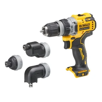 Dewalt akumulatorska bušilica odvijač sa 4 dodatne stezne glave Solo 12 V XR DCD703NT    -2