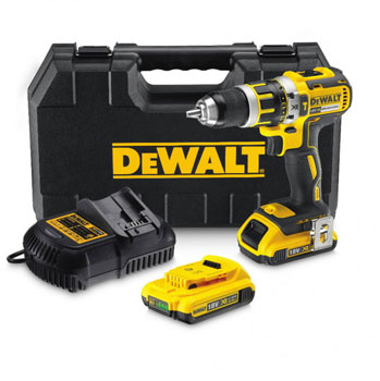 DeWalt aku udarna bušilica-odvijač XR LiIon DCD795D2-1