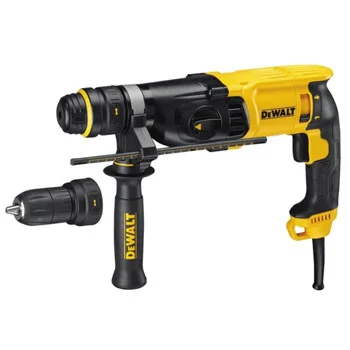 DeWalt elektro pneumatski čekić SDS+ 800W brzostezna glava D25134K-2