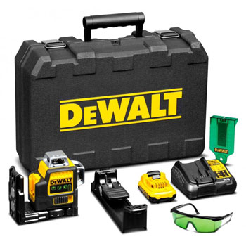 DeWalt laser linijski DCE089D1G DeWalt laser linijski DCE089D1G