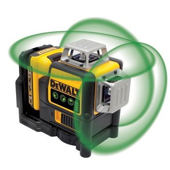 DeWalt laser linijski DCE089D1G DeWalt laser linijski DCE089D1G