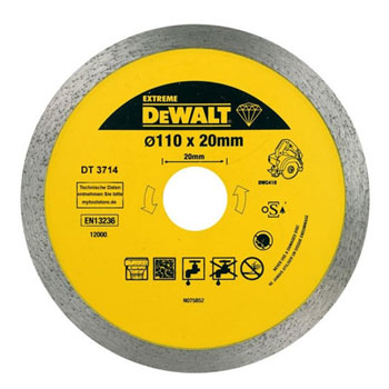 DeWalt rezna ploča DT3714 110mmx20mm DeWalt rezna ploča DT3714 110mmx20mm