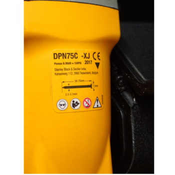 DeWalt pneumatski pištolj za eksere 38-75 mm DPN75C -1