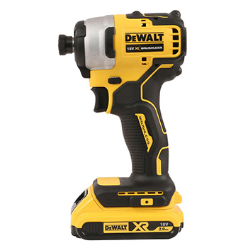 DeWalt akumulatorski set - udarna bušilica-odvijač i udarni odvijač DCK2062D2T (DCD709 + DCF809 + 2 x baterija 18V/2Ah + punjač + kofer)-5