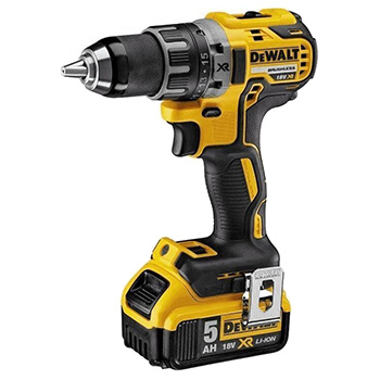 DeWalt set akumulatorskih bušilica DCK2077P2T (DCD791 + DCF894 + 2 x baterija 18V/5Ah + punjač + kofer)-2