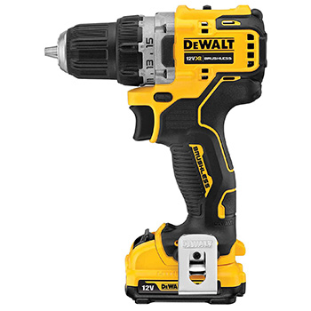 DeWalt set akumulatorskih bušilica DCK2110L2T (DCD701 + DCF801 + 2 x baterija 12V/3Ah + punjač + kofer)-2