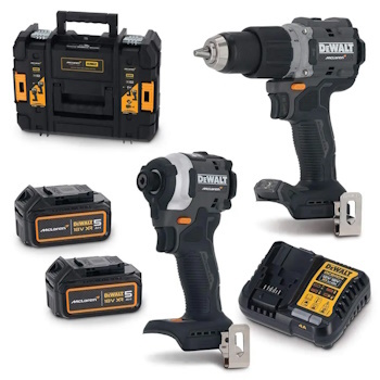 DeWalt set aku alata McLaren udarna bušilica/odvijač DCD85M + udarni odvijač DCF85M 18V DCK200MP2T
