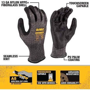 DeWalt zaštitne rukavice TouchScreen A5 DPG860L DeWalt zaštitne rukavice TouchScreen A5 DPG860L