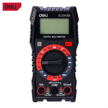Deli digitalni multimetar CATIII 600V EDL334301 Deli digitalni multimetar CATIII 600V EDL334301