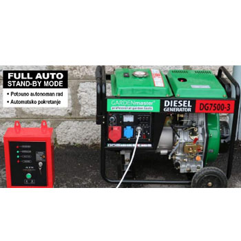 Garden Master dizel agregat (6,0kw) DG7500-3 sa ATS automatskim pokretanjem-1