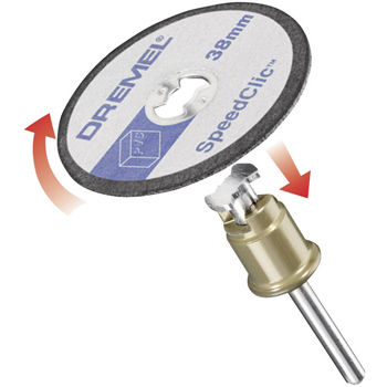 Dremel EZ speedclic plastični diskovi za sečenje SC476 2615S476JB Dremel EZ speedclic plastični diskovi za sečenje SC476 2615S476JB
