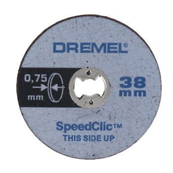 Dremel EZ speedclic tanki diskovi za sečenje SC409 2615S409JB Dremel EZ speedclic tanki diskovi za sečenje SC409 2615S409JB