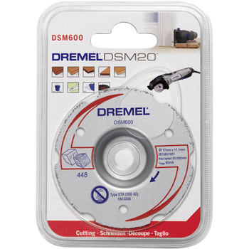 Dremel višenamenski karbidni disk za sečenje u ravni DSM600 2615S600JA