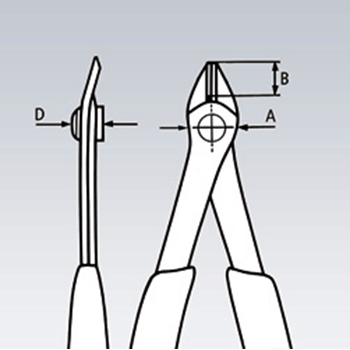 Knipex Super Knips® sečice elektroničarske  sa stezaljkom 125mm 78 91 125-6