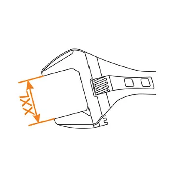 EGA Master ključ podešavajući XXL Titacrom 150mm EGA61229-1