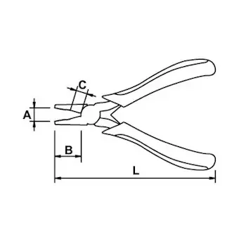 EGA Master klešta kombinovana elektroničarska 125mm 62241-1