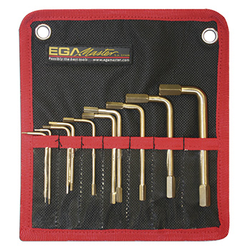 EGA Master ključevi imbus u garnituri nevarničeći Cu-Be 1.5-10/9 kom EGA74352