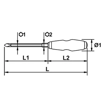 EGA Master odvijač krstasti udarni MASTERPUNCH - ALL THROUGH PH2 x 125mm EGA66559 EGA Master odvijač krstasti udarni MASTERPUNCH - ALL THROUGH PH2 x 125mm EGA66559